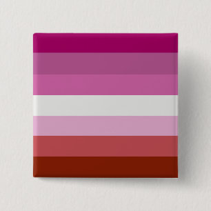 CHAPA CUADRADA RAYAS LESBIANAS DEL ORGULLO