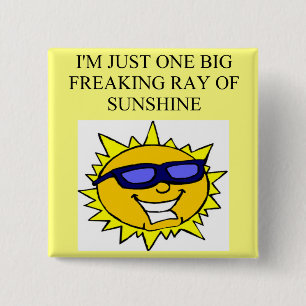 Chapa Cuadrada rayo de la sol freaking