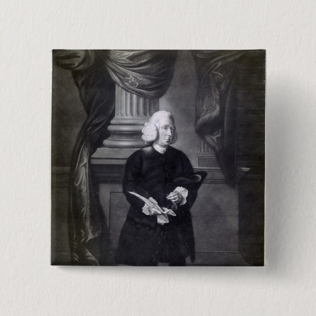 Chapa Cuadrada Raza de Daniel, grabada por James Watson, 1773 (Anverso)
