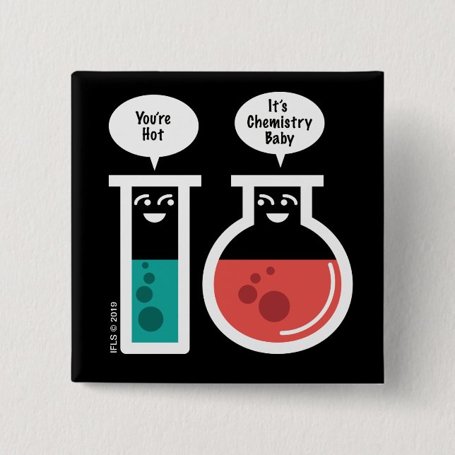 Chapa Cuadrada Reacción química (Anverso)