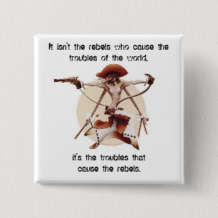 Chapa Cuadrada Rebeldes