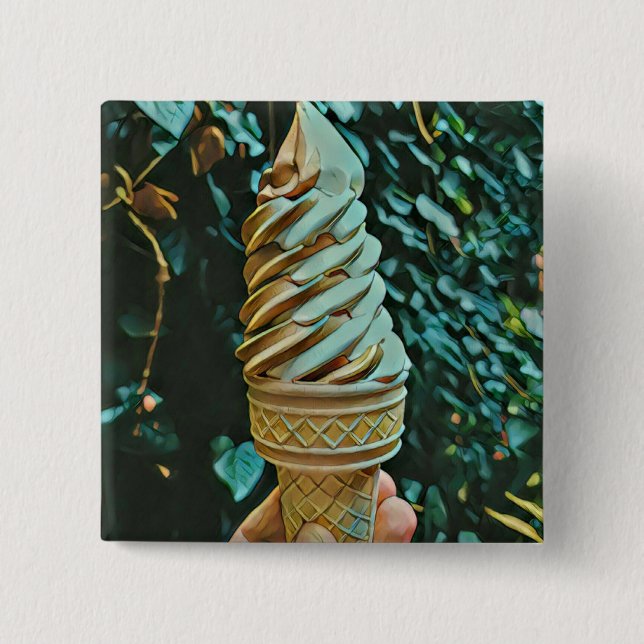Chapa Cuadrada Receta de helado (Anverso)