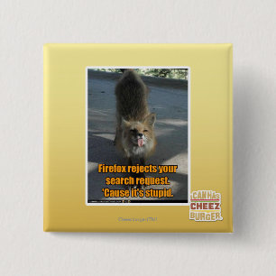 Chapa Cuadrada Rechazos de Firefox