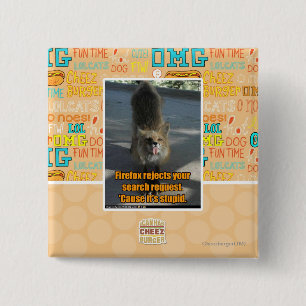 Chapa Cuadrada Rechazos de Firefox