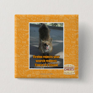 Chapa Cuadrada Rechazos de Firefox
