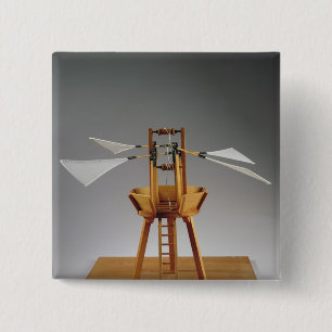 Chapa Cuadrada Reconstrucción modelo del diseño de da Vinci