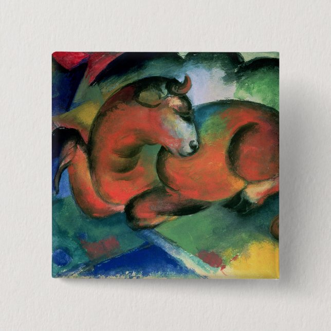 Chapa Cuadrada Red Bull, 1912 (Anverso)