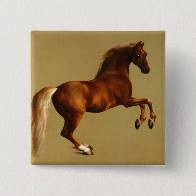 CHAPA CUADRADA RED HORSE (Anverso)