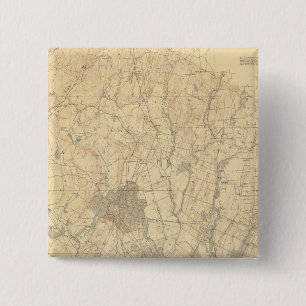 Chapa Cuadrada Red Sandstone, Nueva Jersey 3