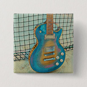Chapa Cuadrada Regalo de guitarra acústica