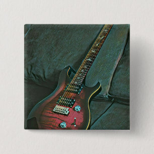 Chapa Cuadrada regalo de los amantes de la guitarra