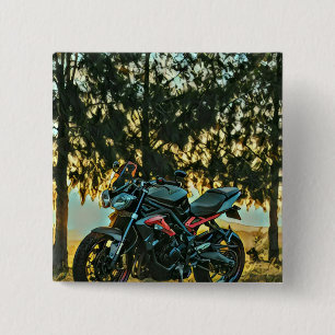 Chapa Cuadrada Regalo de motocicletas