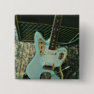 Chapa Cuadrada regalo de música rock para ella