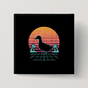 Chapa Cuadrada Regalo de pastelería de vaporwave Aestic 80