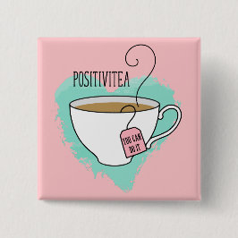 Chapa Cuadrada Regalo de Positivitea lindo para graduación, nuevo