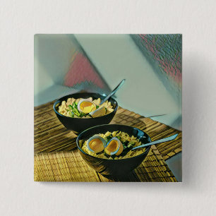 Chapa Cuadrada Regalo de Ramen japonés