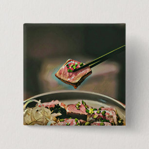 Chapa Cuadrada Regalo de sushi de Guay