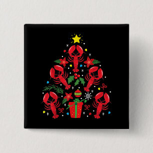 Chapa Cuadrada Regalo navideño divertidísimo de árbol de adorn