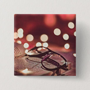 Chapa Cuadrada Regalo para los amantes del libro