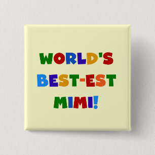 Chapa Cuadrada Regalos brillantes de las camisetas de los colores