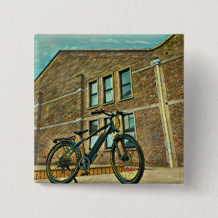 Chapa Cuadrada Regalos de bicicleta para ella