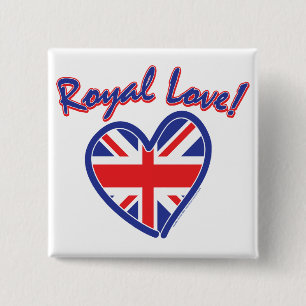 Chapa Cuadrada Regalos de boda real/Kate y William