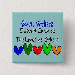 Chapa Cuadrada Regalos del asistente social