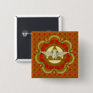 Chapa Cuadrada Regalos del Espíritu Santo (BK 026) Square