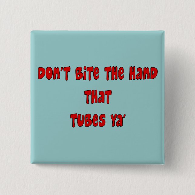 Chapa Cuadrada Regalos del terapeuta respiratorio (Anverso)