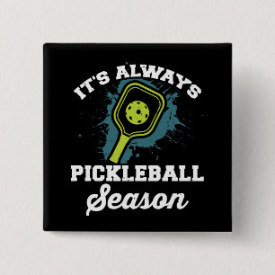 Chapa Cuadrada Regalos Divertidos de Pickleball