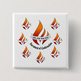 Chapa Cuadrada Regalos genéricos de la confirmación del Espíritu