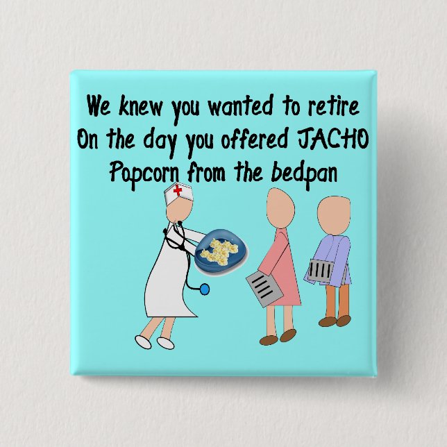 Chapa Cuadrada Regalos jubilados del arte de historia de la (Anverso)