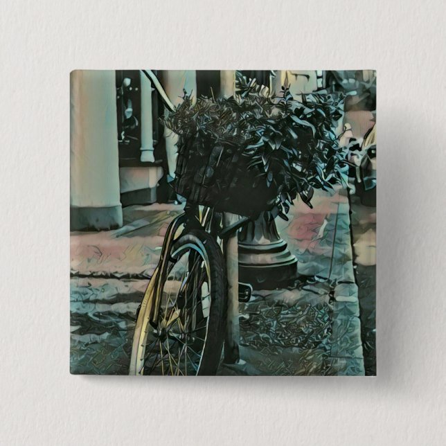 Chapa Cuadrada Regalos para ciclistas 2022 (Anverso)