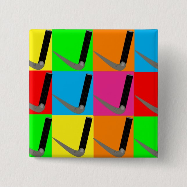 Chapa Cuadrada Regalos respiratorios de Popart Laryngosope de la (Anverso)