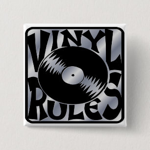 Chapa Cuadrada Reglas del vinilo