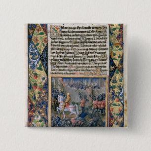 Chapa Cuadrada Rehoboam que emprende guerra contra Jeroboam