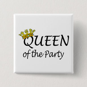 Chapa Cuadrada Reina del fiesta