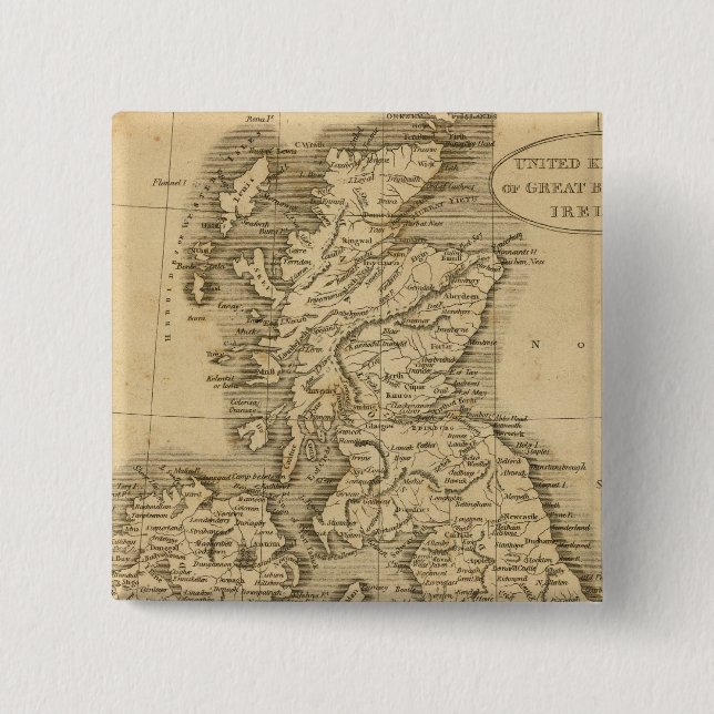 Chapa Cuadrada Reinos Unidos (Anverso)