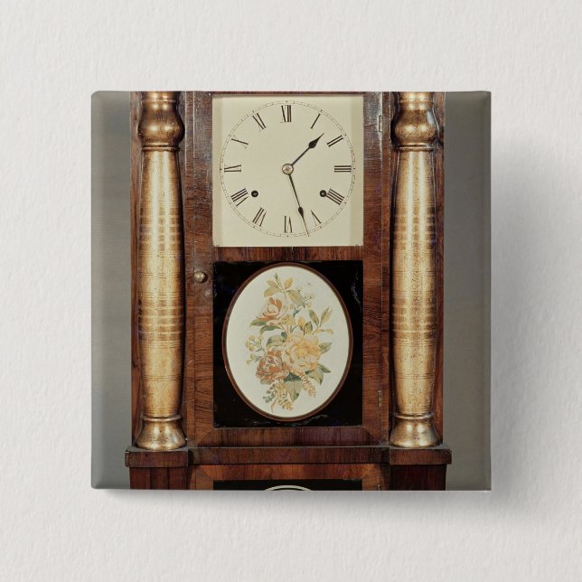 Chapa Cuadrada Reloj Columned, c.1855 (Anverso)