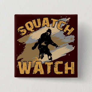Chapa Cuadrada Reloj de Squatch