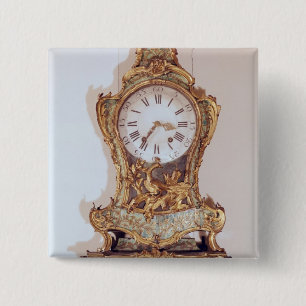 Chapa Cuadrada Reloj del cártel del estilo de Louis XV