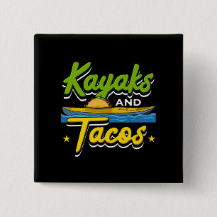 Chapa Cuadrada Remo en kayak - Kayaks y Tacos Divertido Remo en K