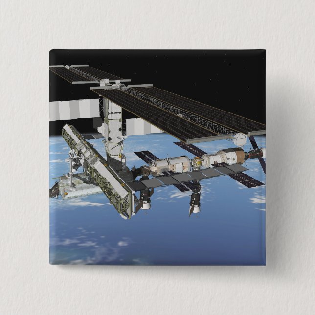 Chapa Cuadrada Representación del artista (Anverso)