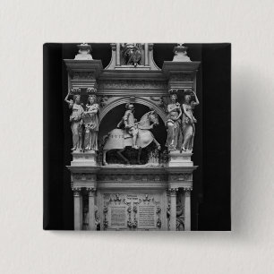 Chapa Cuadrada Reproducción de la tumba de Louis de Breze