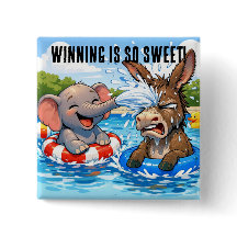 Republican Victory US Midterm Election Button