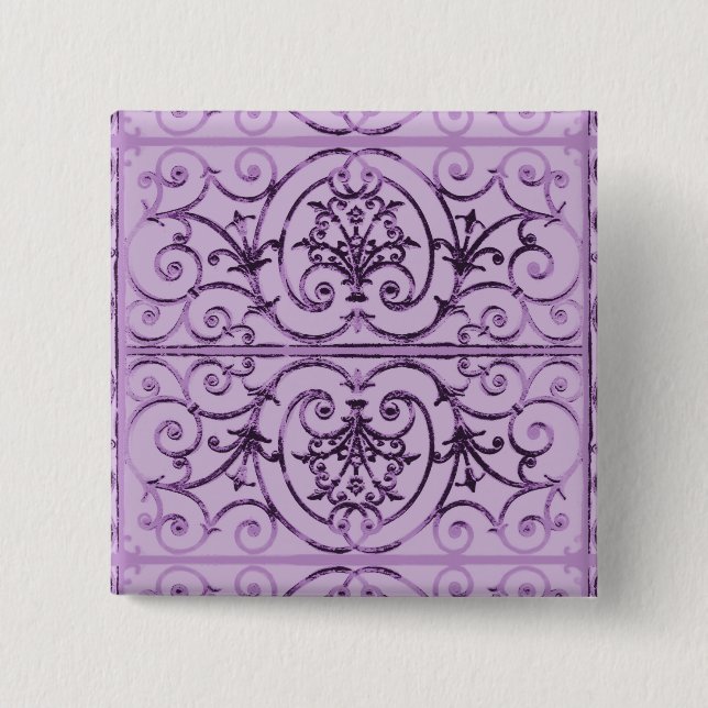 Chapa Cuadrada Resaltar hierro (Anverso)