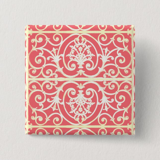 Chapa Cuadrada Resaltar hierro (Anverso)