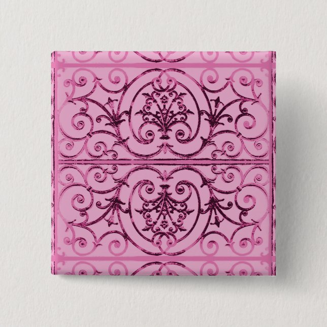 Chapa Cuadrada Resaltar hierro (Anverso)