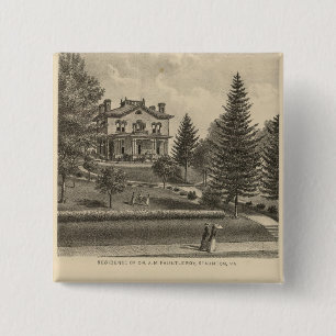 Chapa Cuadrada Residencia de Oak Hill Fauntleroy
