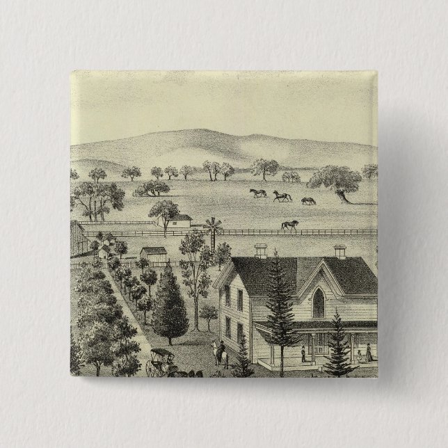 Chapa Cuadrada Residencia de Quinn (Anverso)